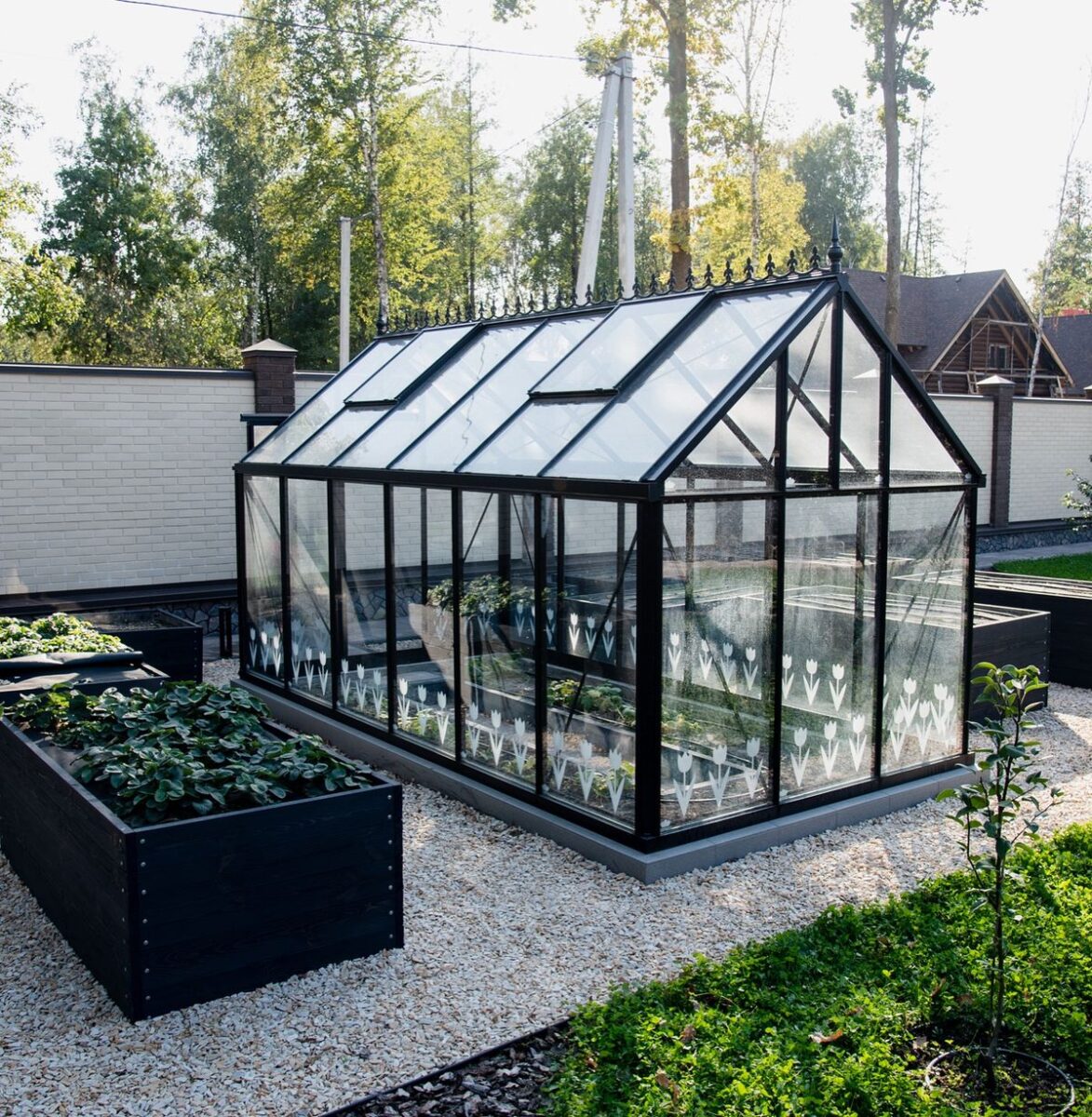 Теплица из профтрубы и фитингов